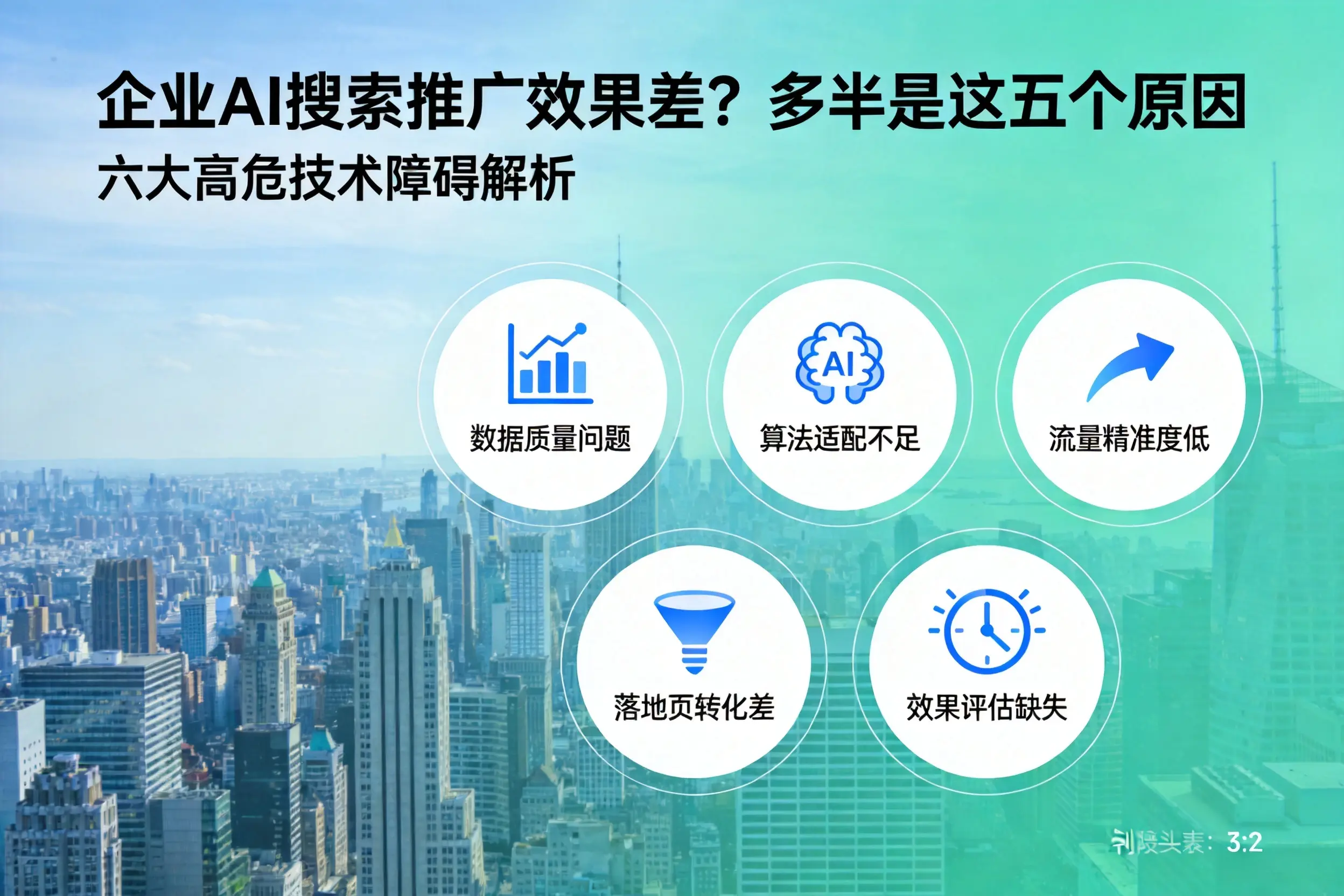 城固企业AI搜索推广效果差？多半是这五个原因